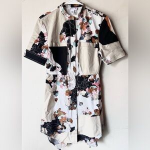 3.1 Phillip Lim For Target Floral Zip Front‎ Dress Size XS